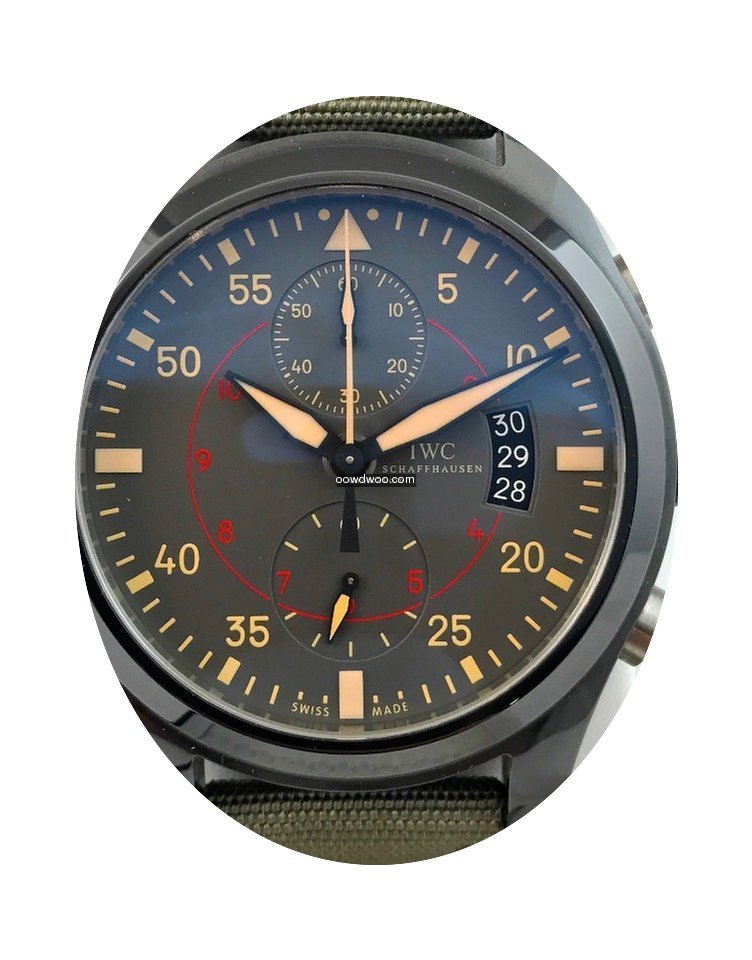 IWC Fliegeruhr Pilot Chronograph Top Gun...