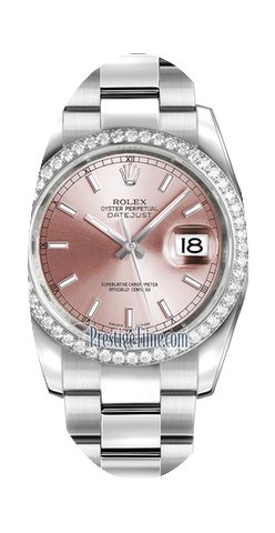 Rolex Datejust 36mm Stainless Steel Ladi...