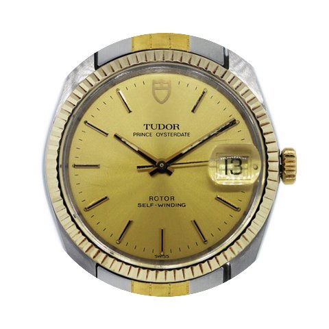 Tudor Rolex Oyster Date Prince 75203 Two...