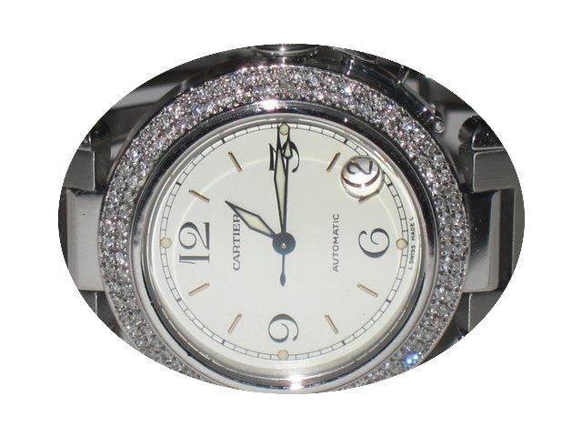 Cartier Pasha 36mm Automatic Diamonds...