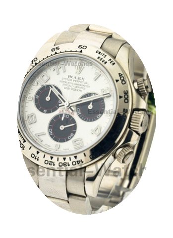 Rolex Used White Gold Daytona on Bracele...
