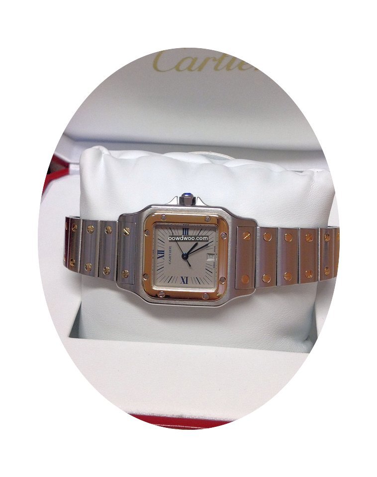 Cartier Santos 187901 - Serviced By Cart...