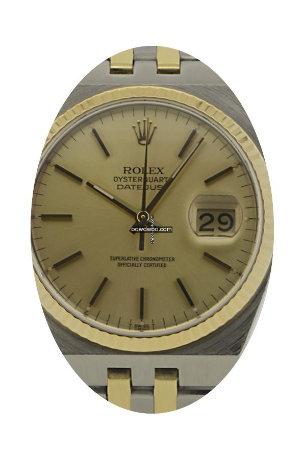 Rolex Oysterquartz Datejust Stahl/Gold...