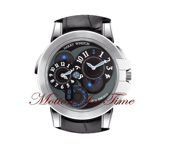 Harry Winston OCEAN DUAL TIME WHITE GOLD...