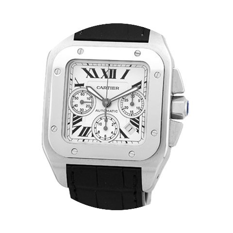 Cartier Santos 100 Chronograph Stainless...
