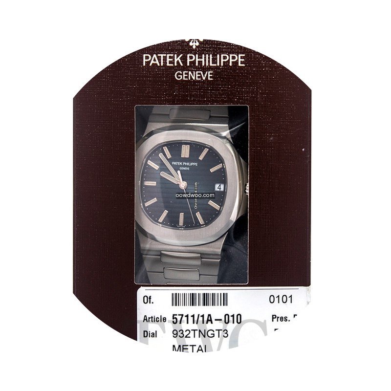 Patek Philippe Nautilus Black-blue/Steel...