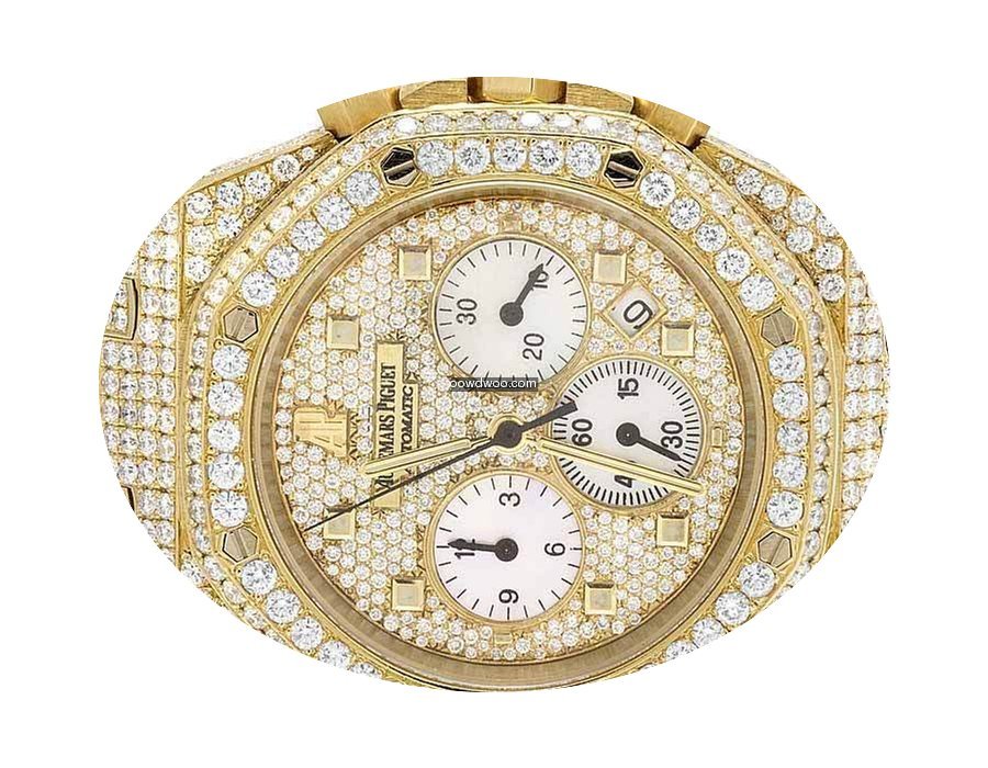 Audemars Piguet Mens 39 MM Royal Oak 18k...