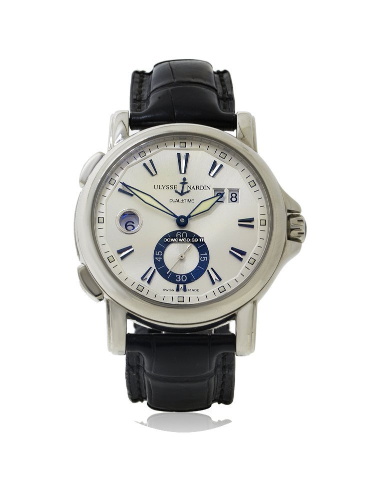 Ulysse Nardin Dual Time Stainless Steel ...