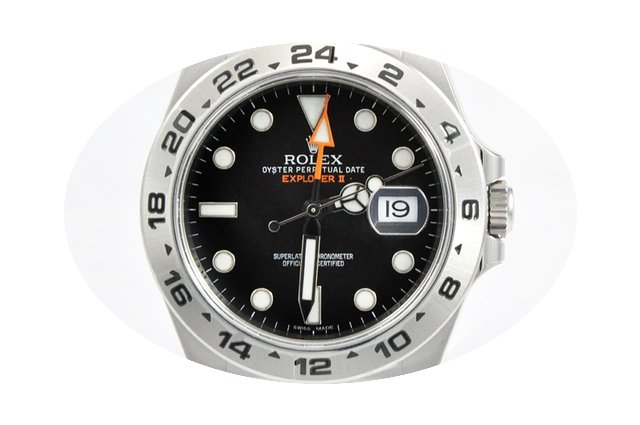 Rolex Explorer II REF 216570 Black DIAL...