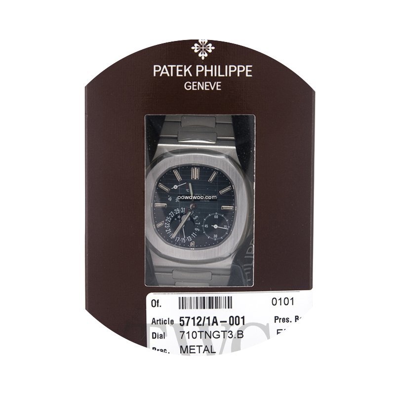Patek Philippe Nautilus Stainless Black-...
