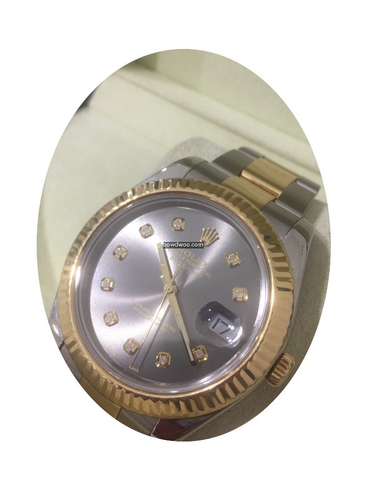 Rolex Datejust II Steel and Gold 116333,...