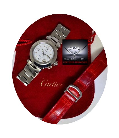 Cartier Pasha 35mm Stainless Steel Autom...