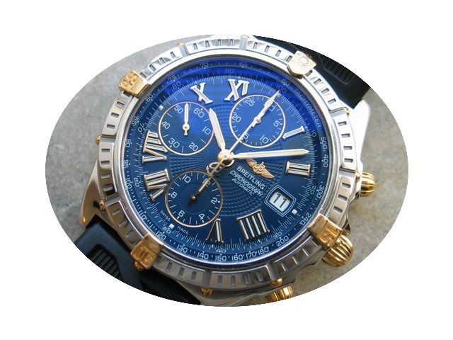 Breitling Crosswind Chronograph Gold Ste...