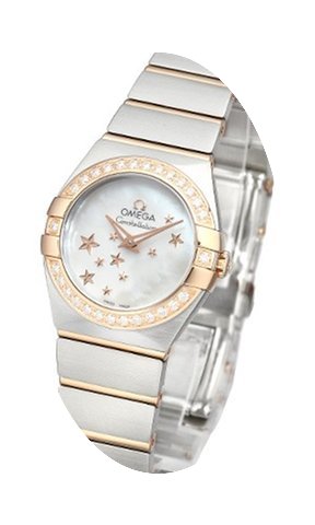 Omega Constellation Brushed Quarz Mini...