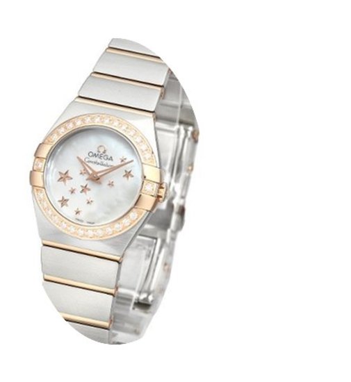 Omega Constellation Brushed Quarz Mini...