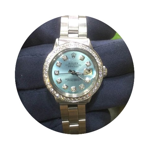 Rolex Vintage Rolex Datejust 6517 Ice Bl...