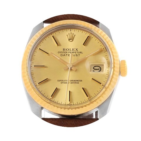 Rolex Datejust Vintage Steel Yellow Gold...