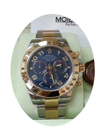 Rolex Cosmograph Daytona 116523 Gold Ste...