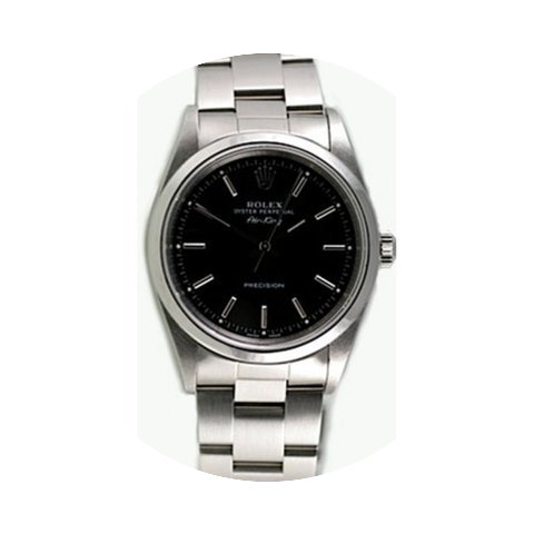 Rolex Air-King 14000M Black Face & S...