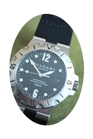 Bulgari Bvlgari Diagono 200m Diver's wat...