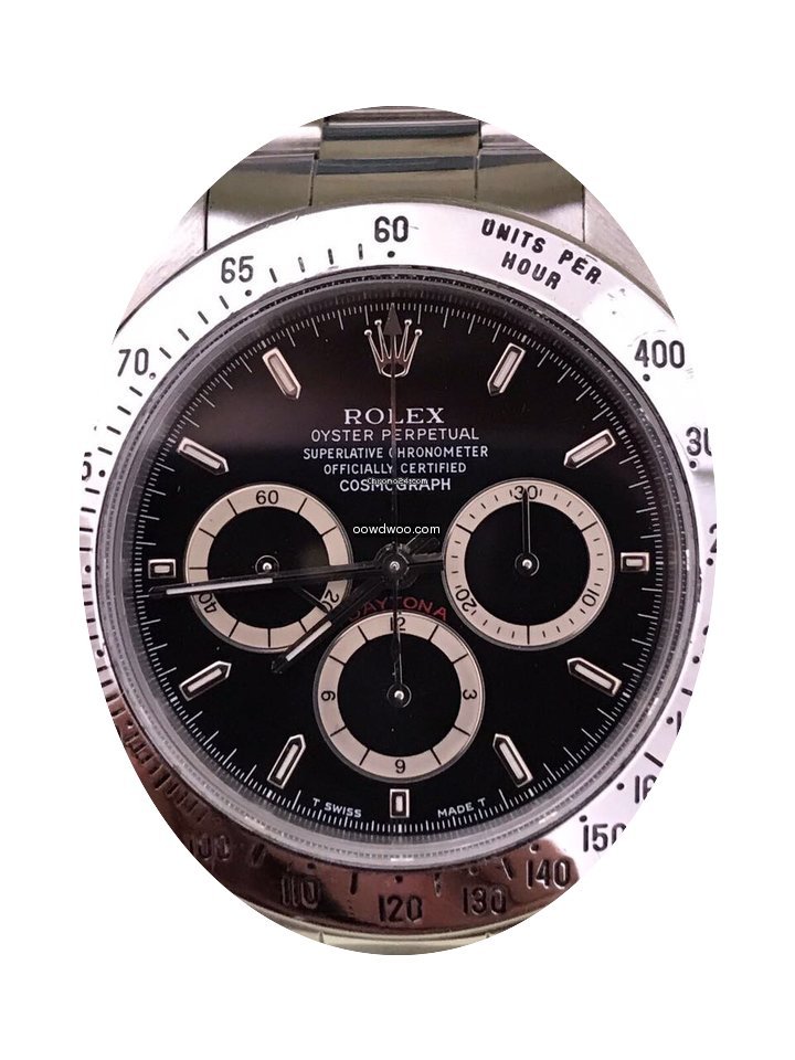 Rolex Daytona Zenith Inverted 6 SOLD...