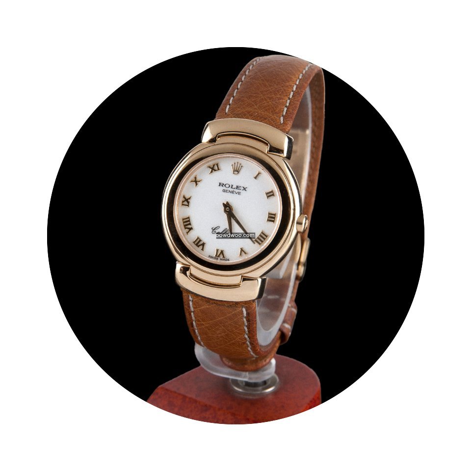 Rolex cellini yellow gold quartz lady...