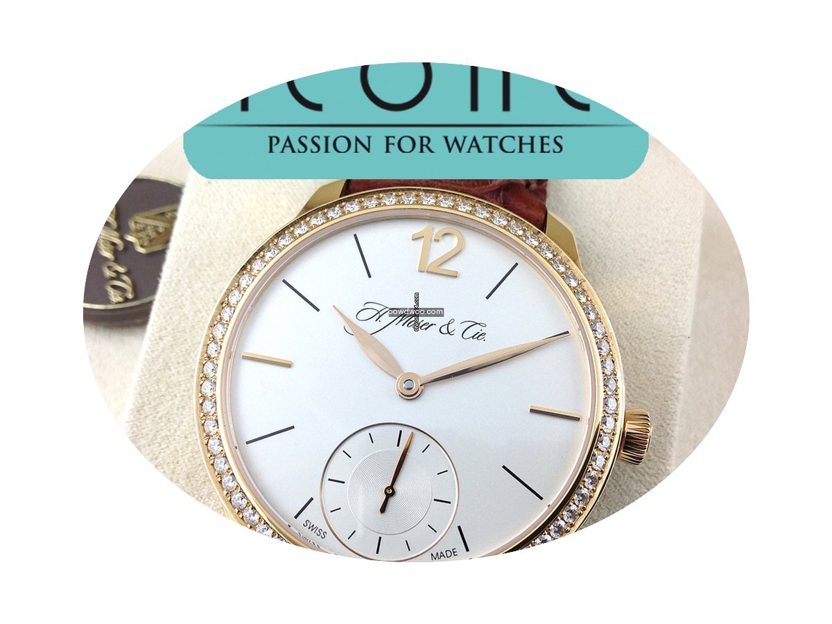 H.Moser & Cie. MAYU Rose Gold & Diamond ...