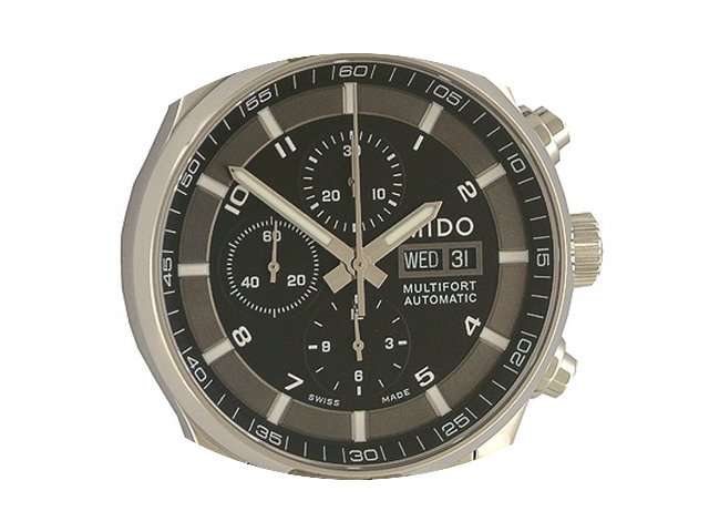 Mido Multifort Chronograph Stahl Automat...
