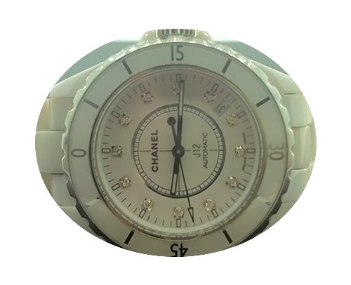Chanel J12 White Ceramic 38 mm. Diamond ...