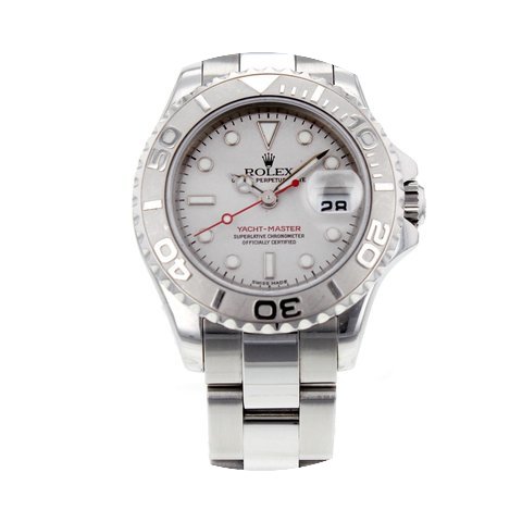 Rolex Yacht-master Steel And Platinum Au...