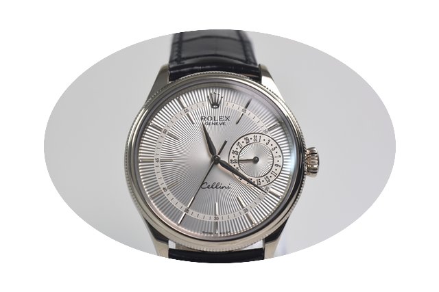Rolex Cellini Date Weissgold Ref: 50519 ...