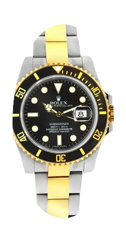 Rolex 116613LN Pre-Owned Two Tone Submar...