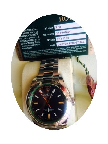 Rolex Milgauss vetro verde...
