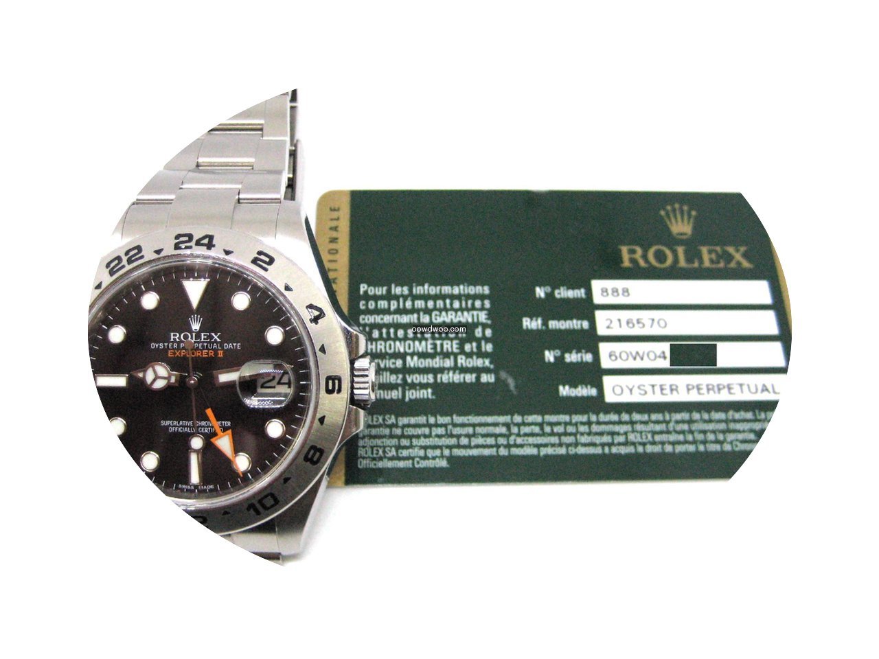 Rolex Explorer II...