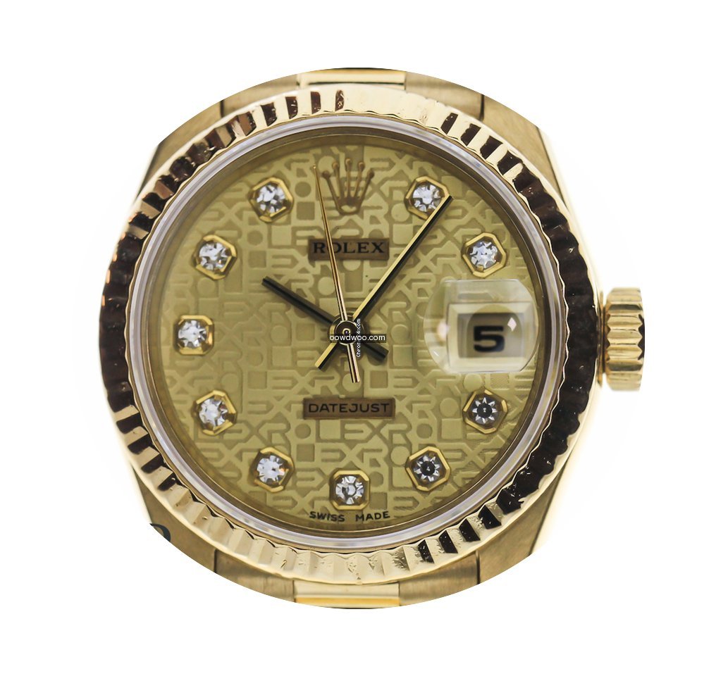 Rolex Lady-Datejust Jubilee Dia Blatt, F...