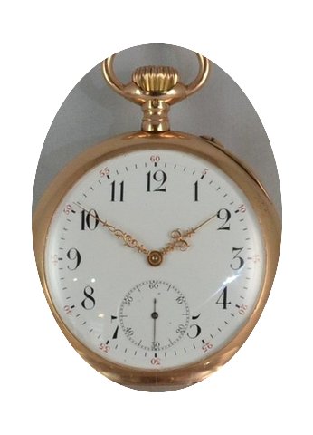 IWC Taschenuhr 14ct. gold von 1903...