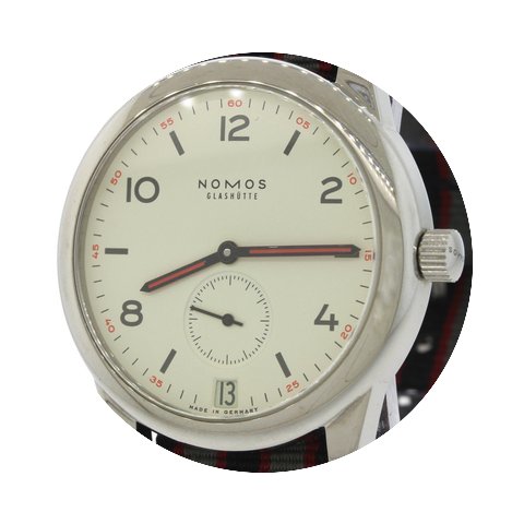 Nomos Glashutte Club Date 38mm Analog Me...