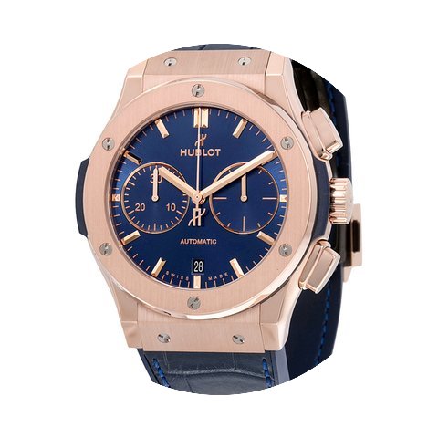 Hublot Classic Fusion Blue Sunray Dial 1...
