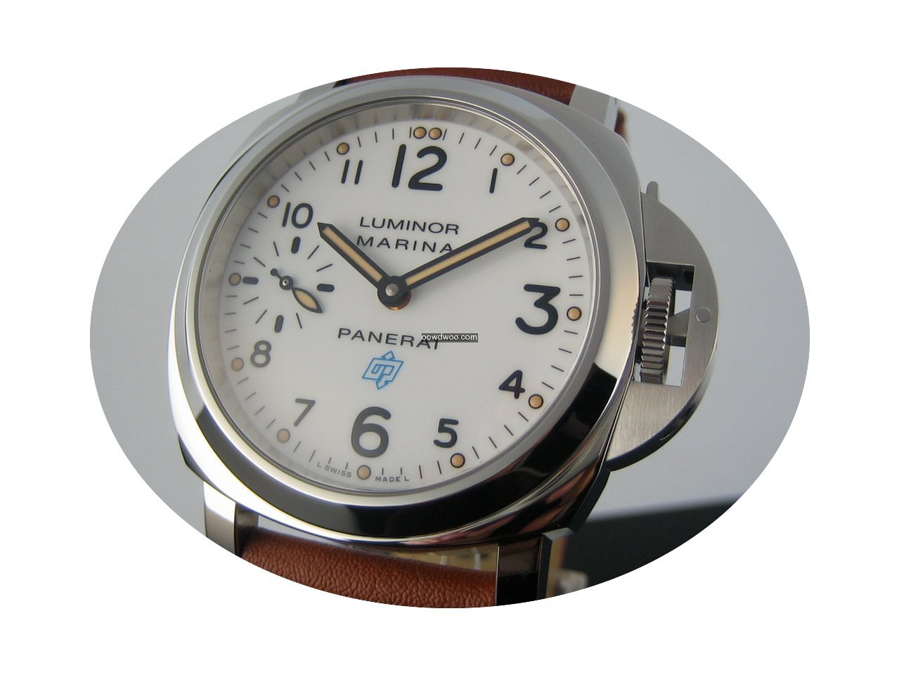 Panerai Luminor Marina Logo Acciaio PAM0...