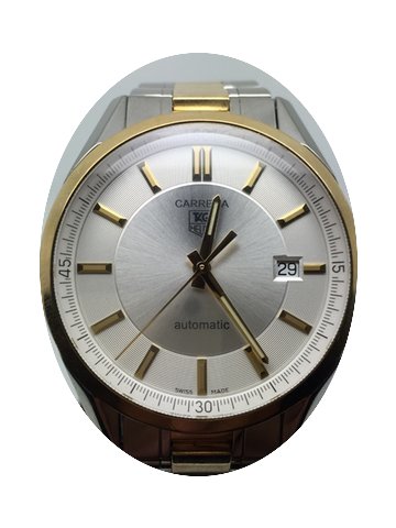 TAG Heuer CARRERA 39MM STEEL GOLD PERFEC...