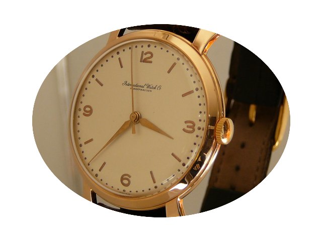 IWC Cal 89 18K Redgold near NOS IWC Revi...