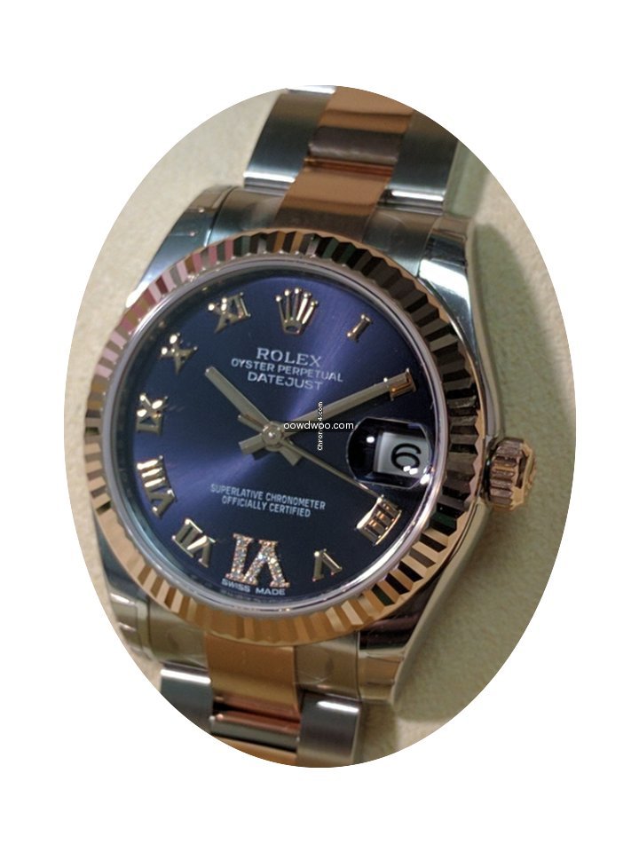 Rolex Datejust Purple 6 VI Diamond 17827...