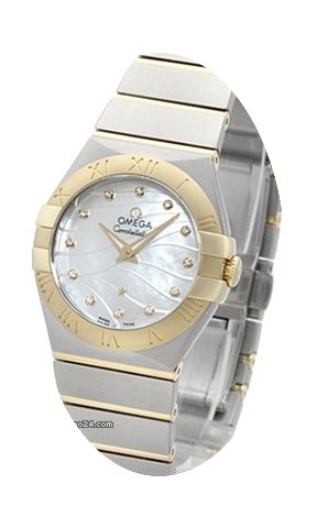 Omega Constellation Brushed Quarz Small ...