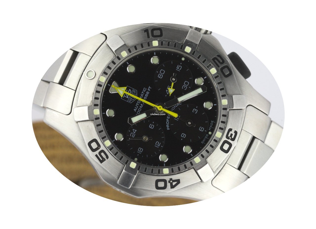 TAG Heuer Aquagraph ad: $2,037 TAG Heuer...