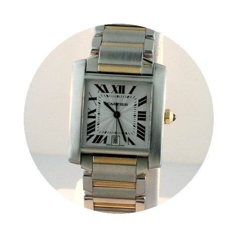 Cartier Tank Francaise Men's Pre-owned W...