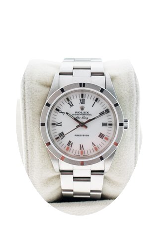 Rolex Air King 14010 Engineturned Bezel ...