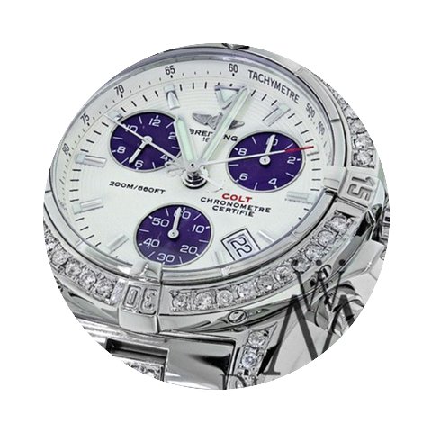 Breitling Colt Chronograph A73380 Cream ...