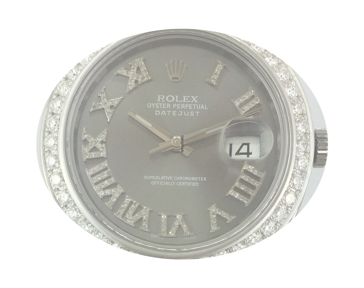 Rolex Datejust II Diamonds Aftermarket B...