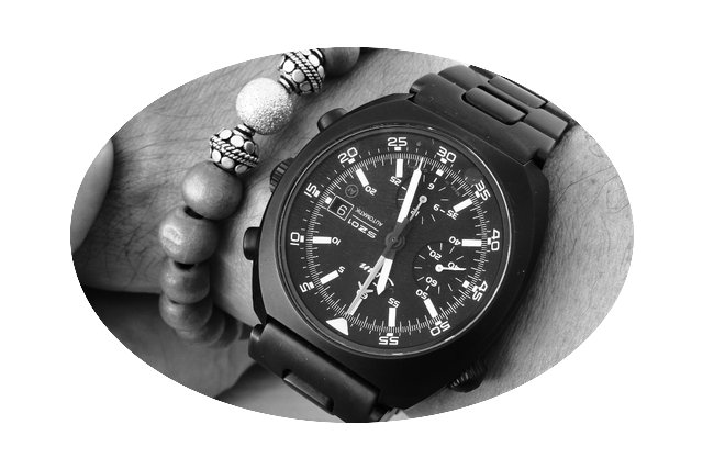 Sinn Weltraumchronograph 140 ST S PVD bl...