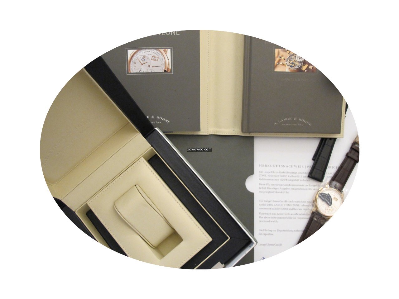 A. Lange & Söhne Lange 1 TIME ZONE...